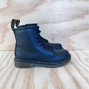 Dr. Martens - Softy T - Lace Up Boots - Black - Kids Little Girl's - 2 - 1460J